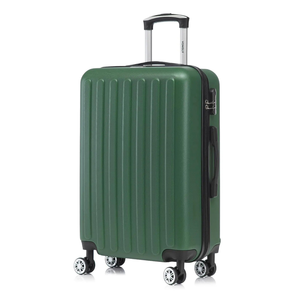 Hartschalen Koffer ABS – Leichtes Handgepaeck & Reisekoffer mit 360 Rollen & Zahlenschloss