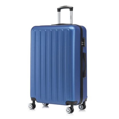 Hartschalen Koffer ABS – Leichtes Handgepaeck & Reisekoffer mit 360 Rollen & Zahlenschloss