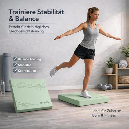 Balance Pad 40x40cm – Weiche Balance Matte für Physiotherapie, Yoga & Homegym
