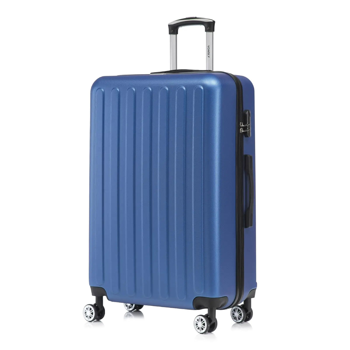 Hartschalen Koffer ABS – Leichtes Handgepaeck & Reisekoffer mit 360 Rollen & Zahlenschloss
