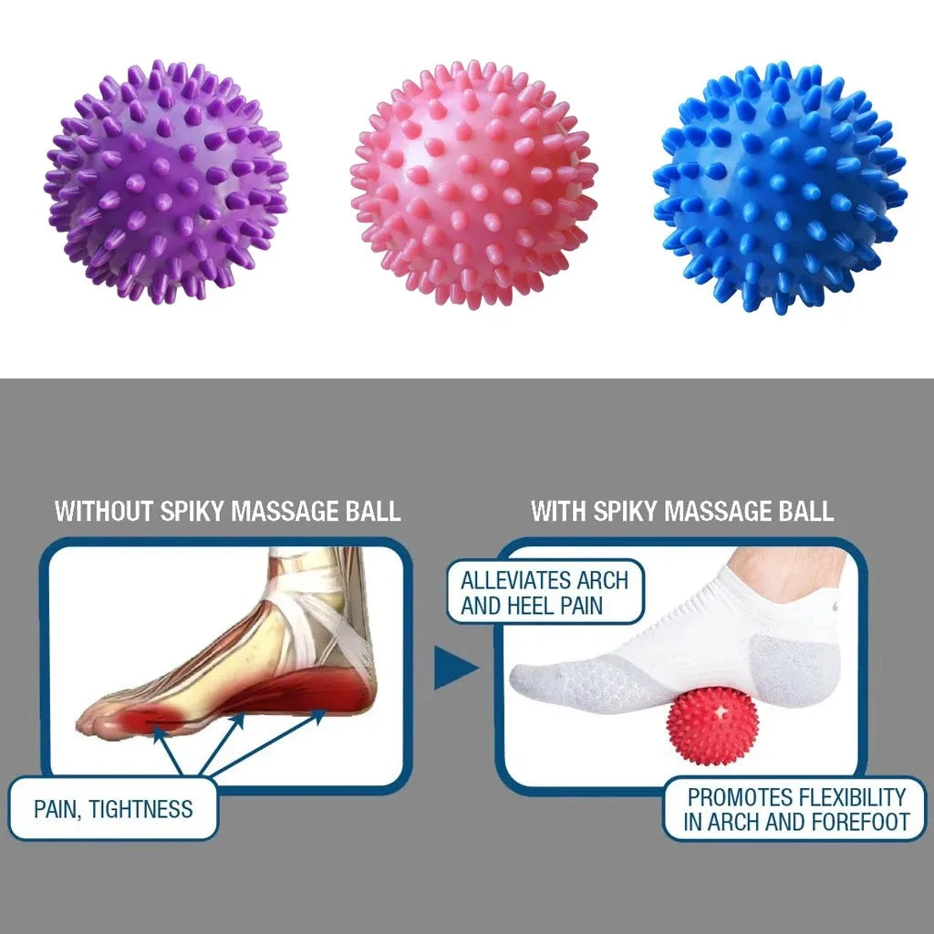 Faszienball 7cm Massageball Noppenball – Effektive Muskelentspannung & Fußmassage für Zuhause