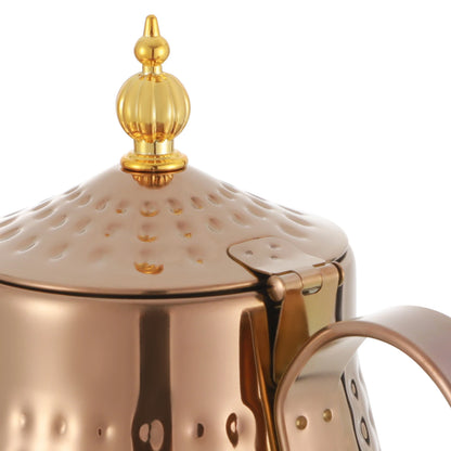 Edler Edelstahl Wasserkessel 1,65L – Eleganter Teekessel für Induktion & Gas