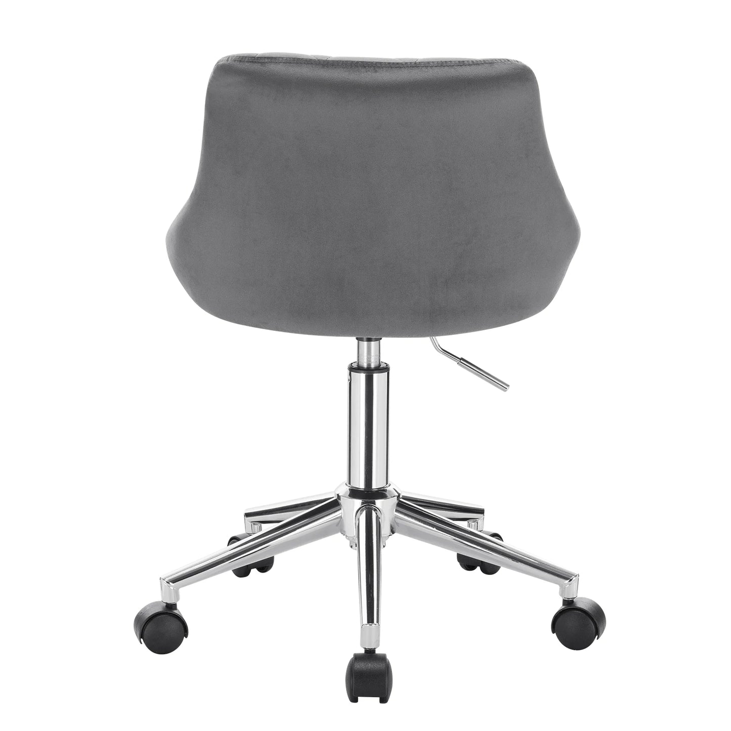 Ergonomischer Bürostuhl Samt Höhenverstellung & Rollen – Moderner Drehstuhl für Home-Office