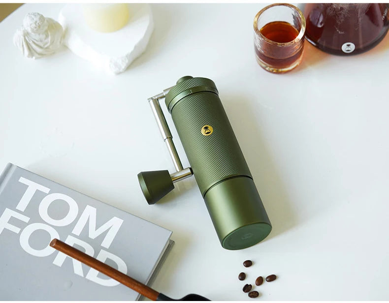 TIMEMORE S3 Manuelle Kaffeemühle – Premium Edelstahl Handmühle mit Präzisions-Mahlwerk