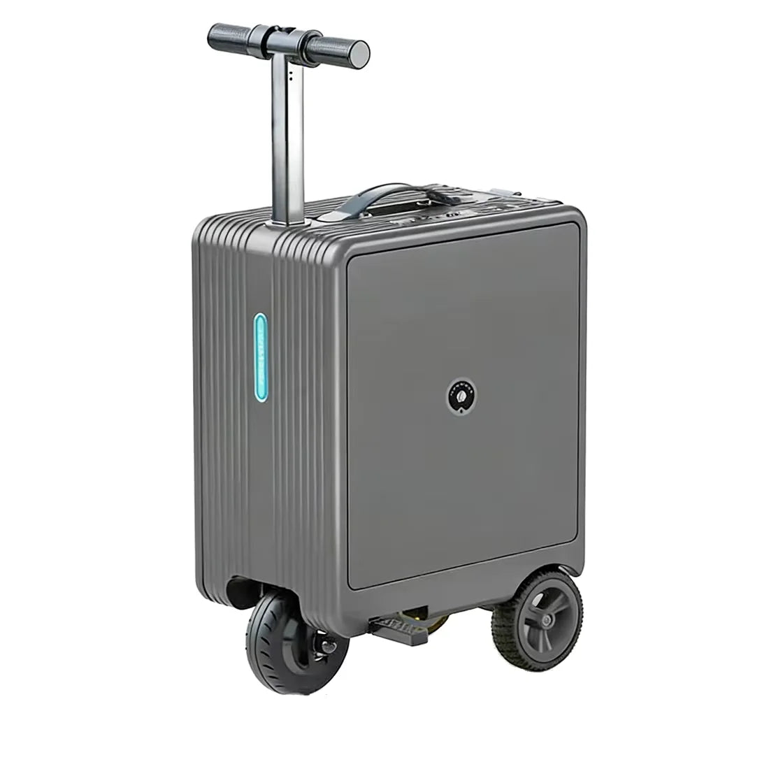 Elektrischer Koffer 20 Zoll Smart Trolley mit TSA Schloss – Motorkoffer fuer Flughafen & Handgepaeck