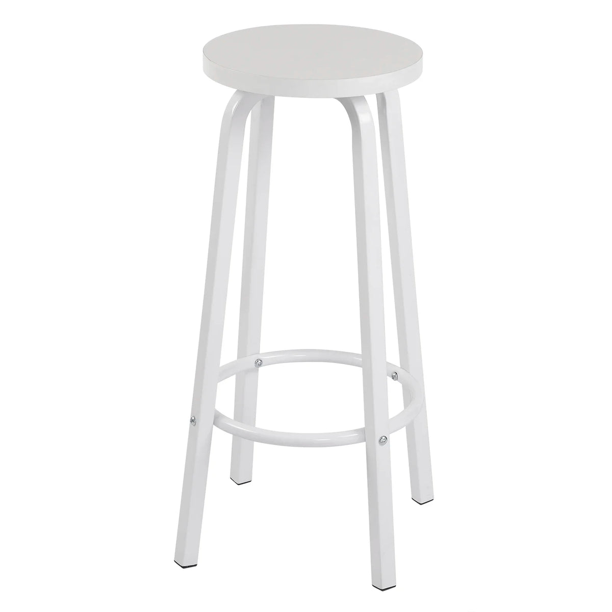 WOLTU Barhocker 2er Set Metall 72cm – Moderne Tresenstühle Holzoptik für Küche & Bar