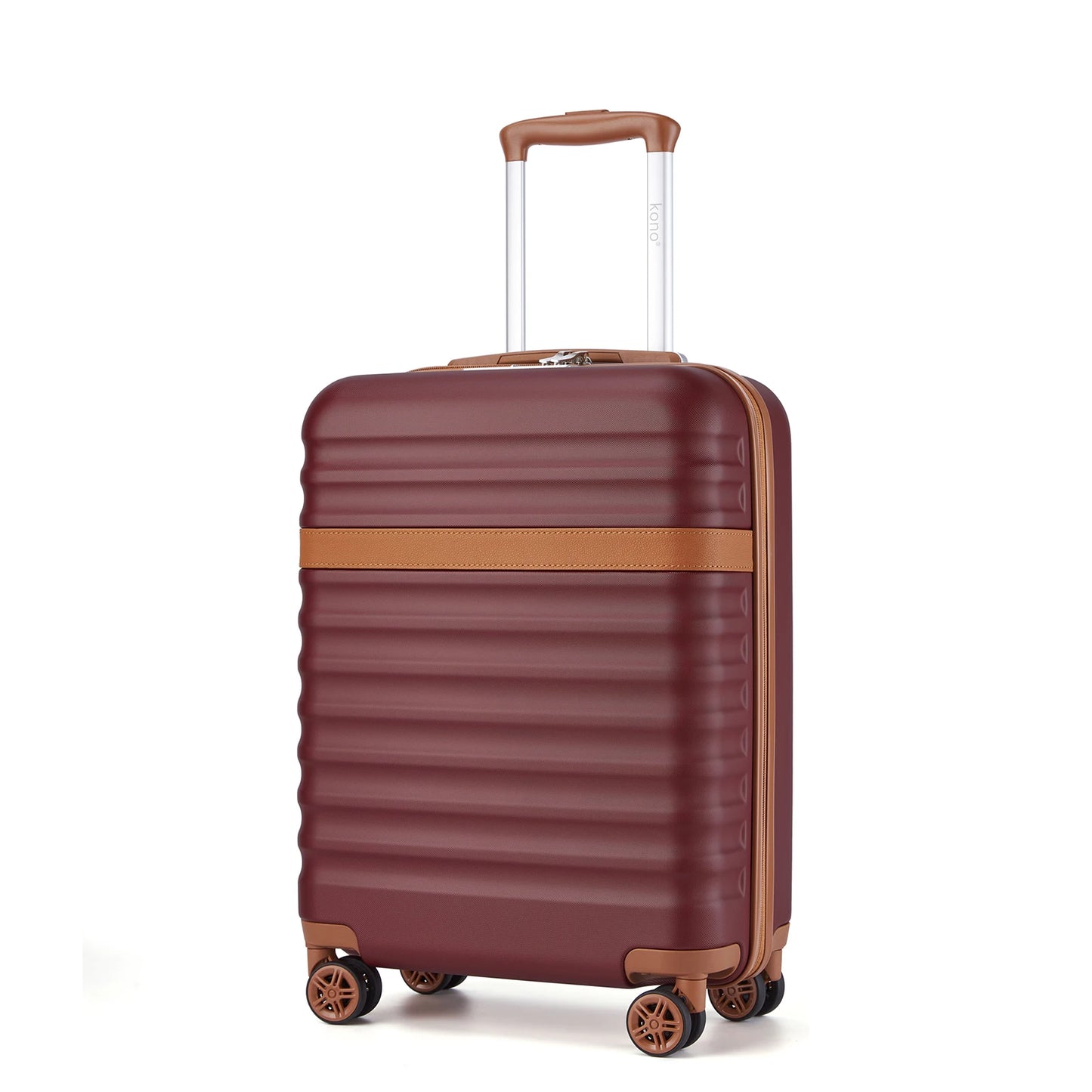 Kofferset 3-teilig Hartschale ABS PC – Dehnbarer Reisekoffer Set mit TSA Schloss & 360 Rollen
