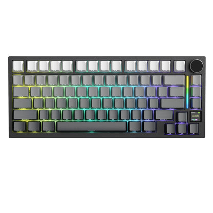 Gaming Tastatur Kabellos 75% – Attack Shark X820 Ultra Mechanical Keyboard mit TFT Display, RGB & Gasket Mount