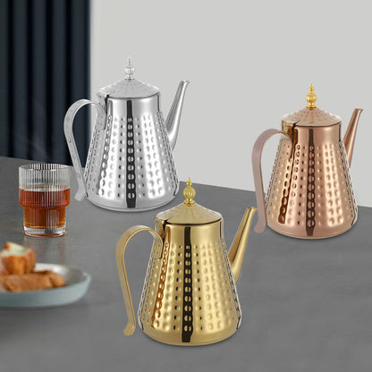 Edler Edelstahl Wasserkessel 1,65L – Eleganter Teekessel für Induktion & Gas