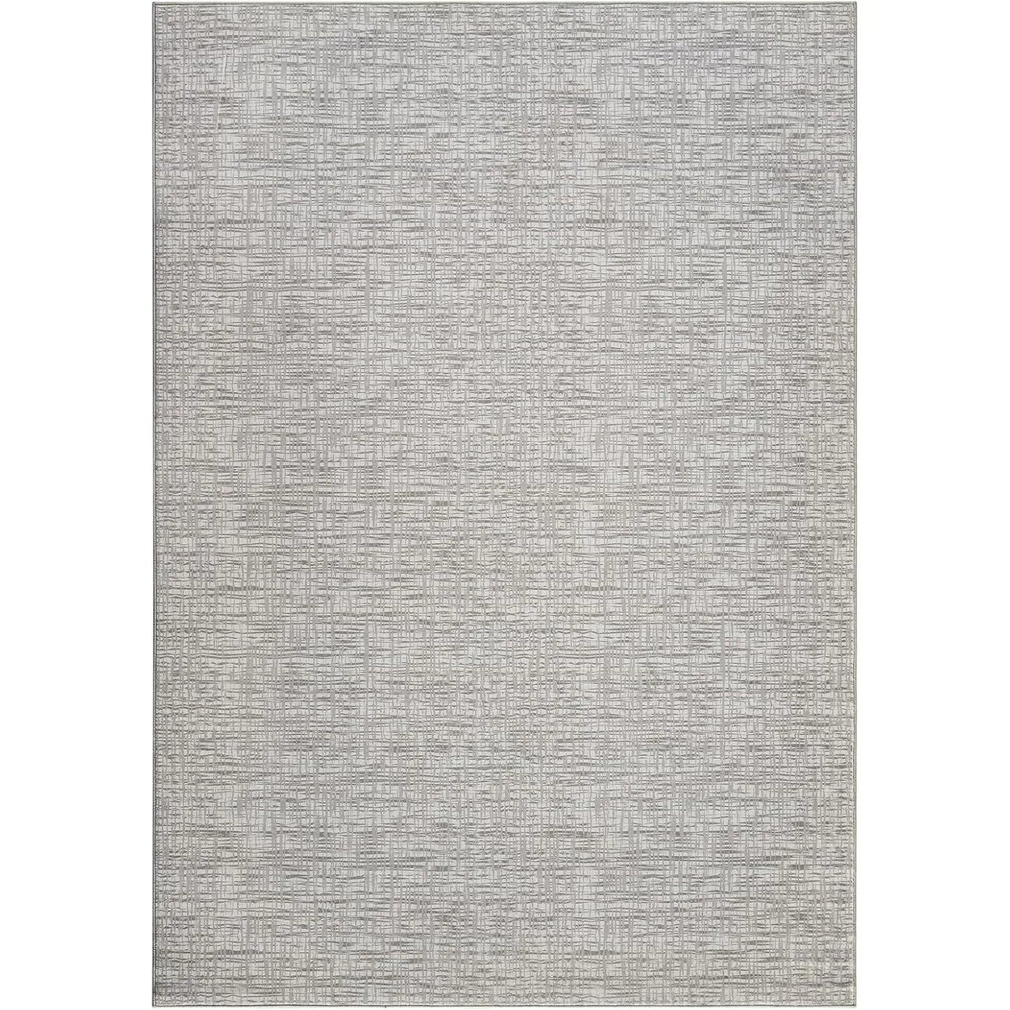 Moderner Kurzflor Teppich 160x220cm Waschbar – Rutschfester Wohnzimmer Teppich Weich