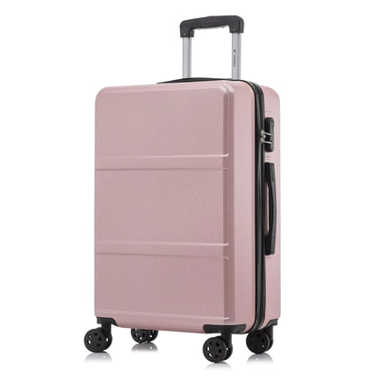 Hartschalen Koffer Schwarz 16 20 24 28 Zoll – Leichtes Reisekoffer Set mit TSA Schloss & 360 Rollen