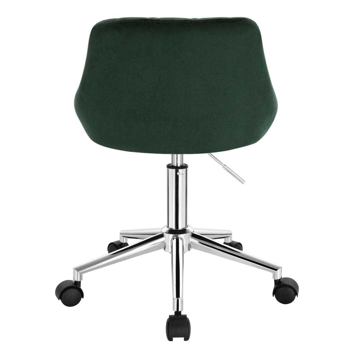 Ergonomischer Bürostuhl Samt Höhenverstellung & Rollen – Moderner Drehstuhl für Home-Office