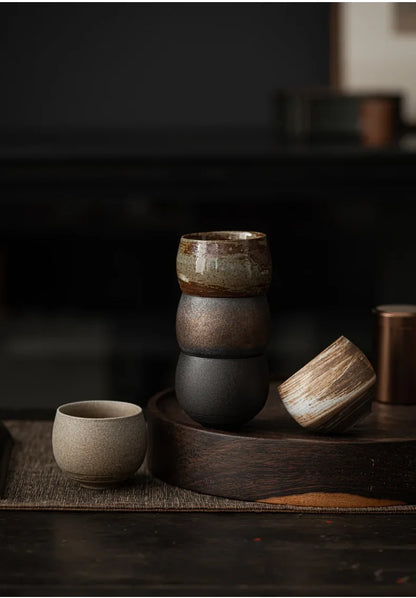 Handgemalte Keramik Teeschale – Traditionelle Asiatische Matcha Schale für Teezeremonie