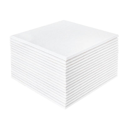 Akustikpaneele 18er Set 30x30cm Selbstklebend – Schalldämmung Wand aus Polyester für Homeoffice