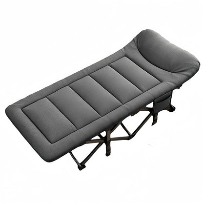 Sonnenliege Klappbar mit Kissen – Robustes Feldbett & Campingliege aus Metall bis 150kg