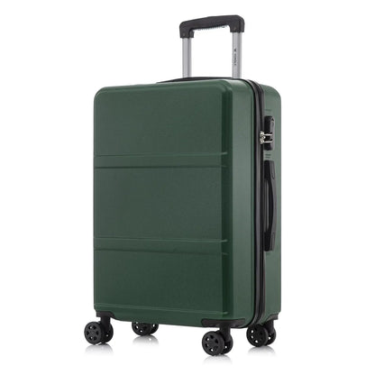 Hartschalen Koffer Schwarz 16 20 24 28 Zoll – Leichtes Reisekoffer Set mit TSA Schloss & 360 Rollen