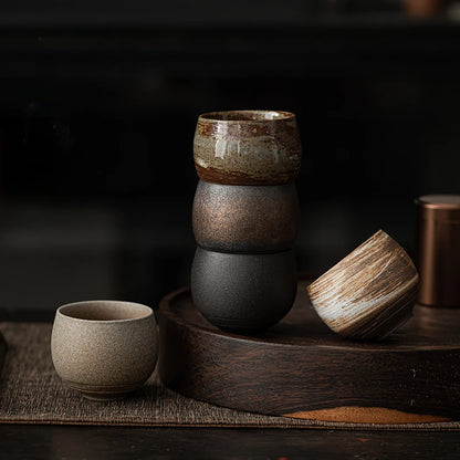 Handgemalte Keramik Teeschale – Traditionelle Asiatische Matcha Schale für Teezeremonie