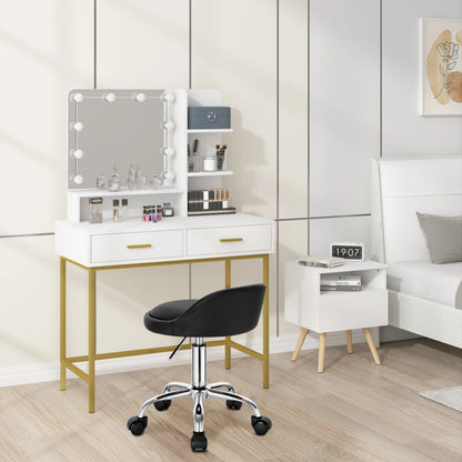 Höhenverstellbarer Rollhocker Samt Dunkelgrau – Ergonomischer Arbeitshocker mit Rückenlehne