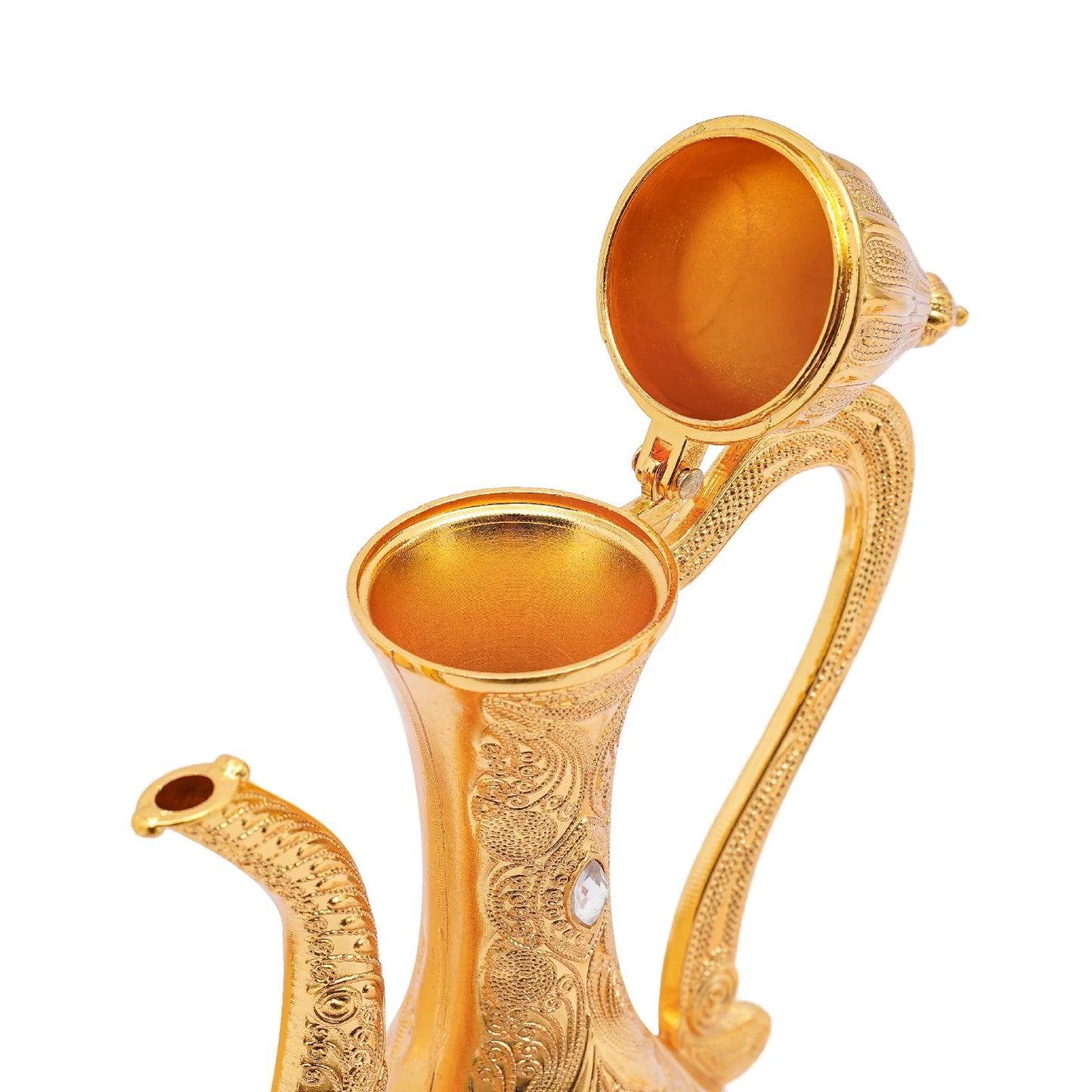 Königliches Vintage Tee-Set Silber 8-teilig – Elegantes Teeservice mit Serviertablett
