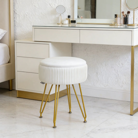 Gepolsterter Barhocker Modern Metall – Elegant & Bequem für Küche, Hausbar und Wohnbereich