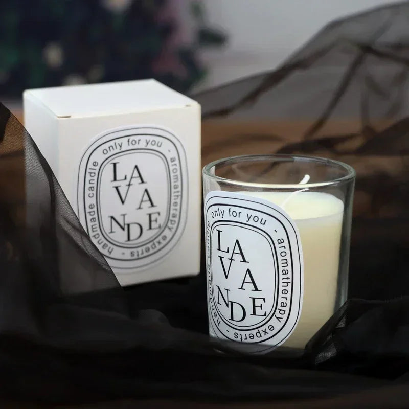 Sojawachs Duftkerze im Mini-Glas mit Deckel 5x6cm – Aromatherapie Kerze für Hochzeiten & Deko