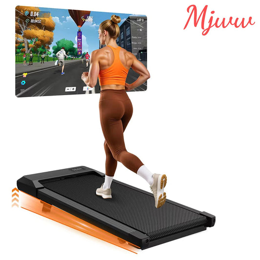 Walking Pad Klappbar mit Steigung – Leises Laufband 2.5 PS mit App & LED Touchscreen bis 136kg