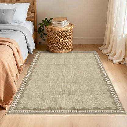 Weicher Teppich Läufer 120x170cm – Pflegeleichter Vorleger für Wohnzimmer & Schlafzimmer