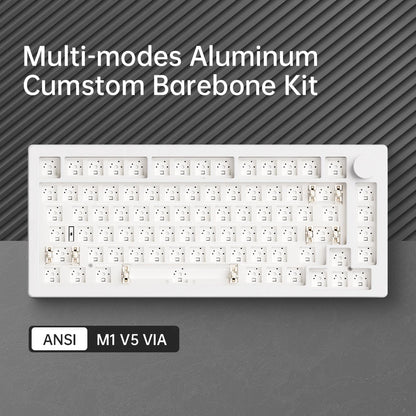 Mechanische Tastatur Barebone 75% – MonsGeek M1 V5 VIA Custom Keyboard Kit mit 8000mAh Akku & RGB