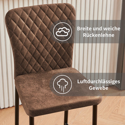 Barhocker 2er Set Kunstleder Schwarz – Drehbarer Tresenstuhl mit Höhenverstellung & Rückenlehne