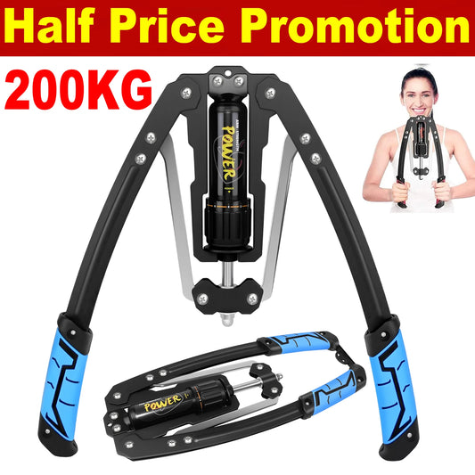Power Twister Hydraulisch 10-200kg – Einstellbarer Brust- & Armtrainer für Homegym
