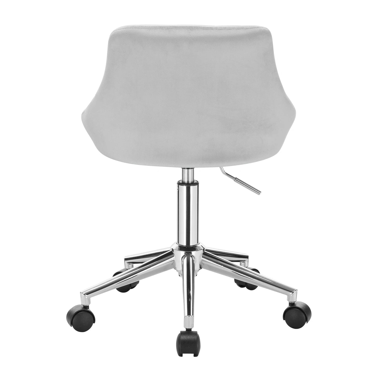 Ergonomischer Bürostuhl Samt Höhenverstellung & Rollen – Moderner Drehstuhl für Home-Office