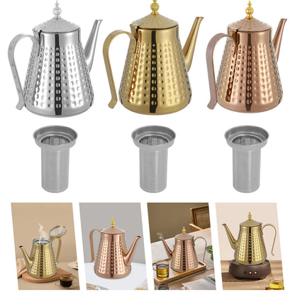 Edler Edelstahl Wasserkessel 1,65L – Eleganter Teekessel für Induktion & Gas