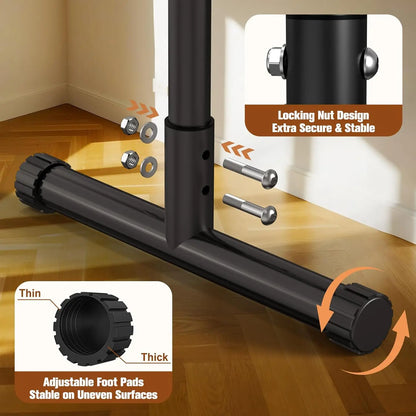 Liegestützgriffe Stahl 36cm Hoch – Stabile Minibarren für Calisthenics & Homegym Training