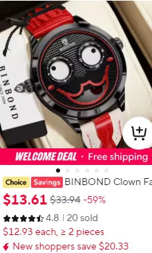 BINBOND Luxus Herrenuhr Blau – Wasserdichte Quarz Armbanduhr mit Chronograph & Datum