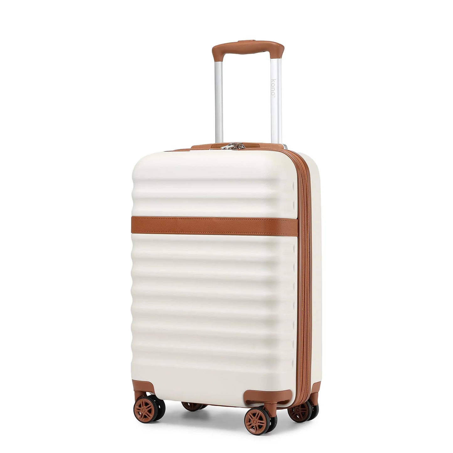 Kofferset 3-teilig Hartschale ABS PC – Dehnbarer Reisekoffer Set mit TSA Schloss & 360 Rollen