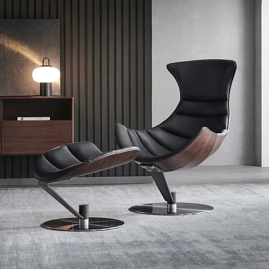 Sessel Creme – Moderner Polstersessel mit Holz-Edelstahl-Rahmen & Stoffbezug fuer Wohnzimmer & Schlafzimmer