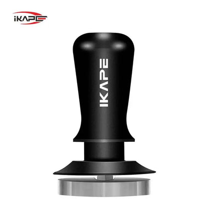 IKAPE Kalibrierter Espresso Tamper 53mm – Edelstahl Kaffeestampfer mit Wellenprofil