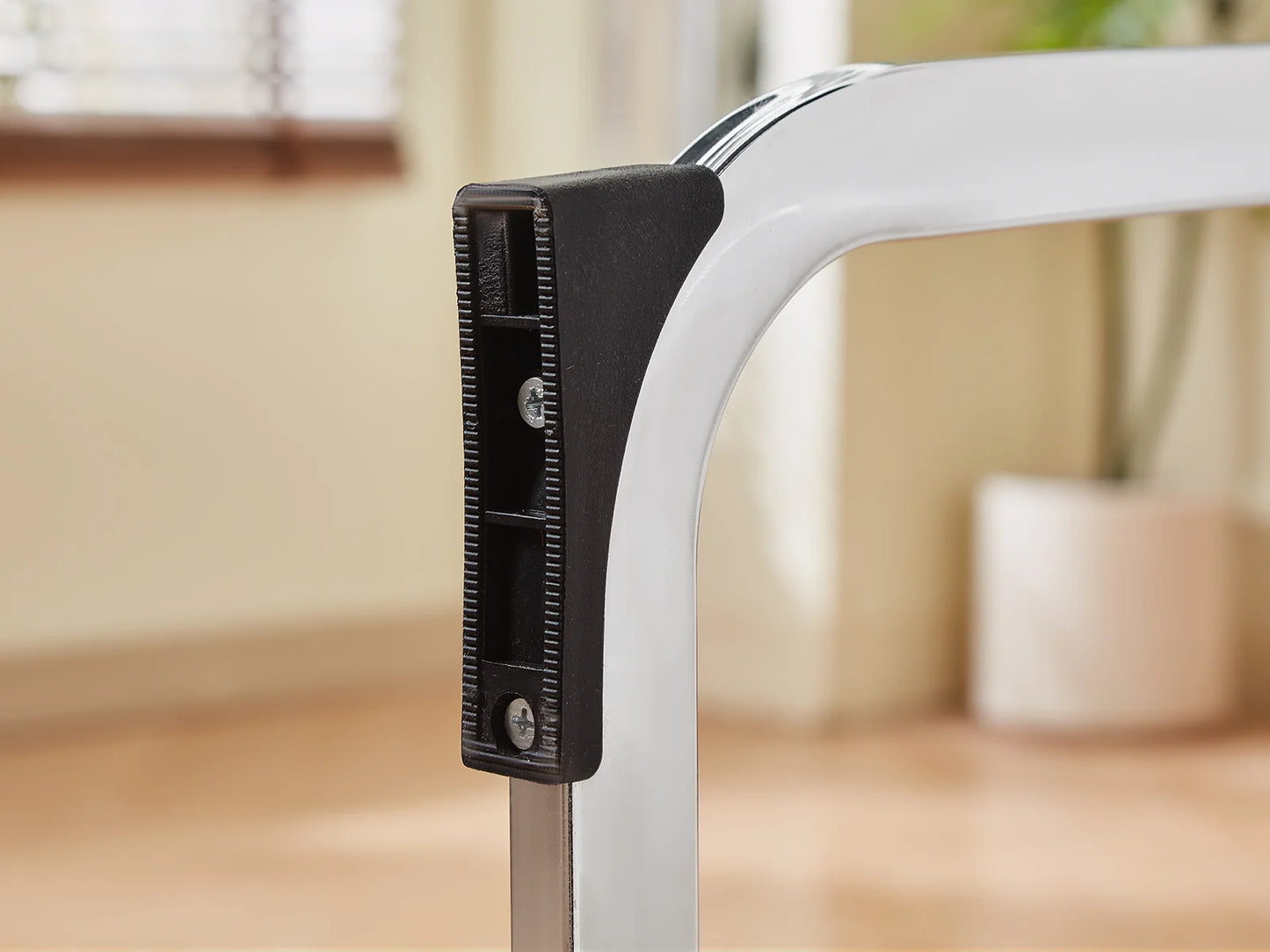 Esszimmerstuhl 4er Set Schwarz – Modernes Freischwinger Set aus PU Kunstleder mit Z-Form Metallgestell bis 120kg