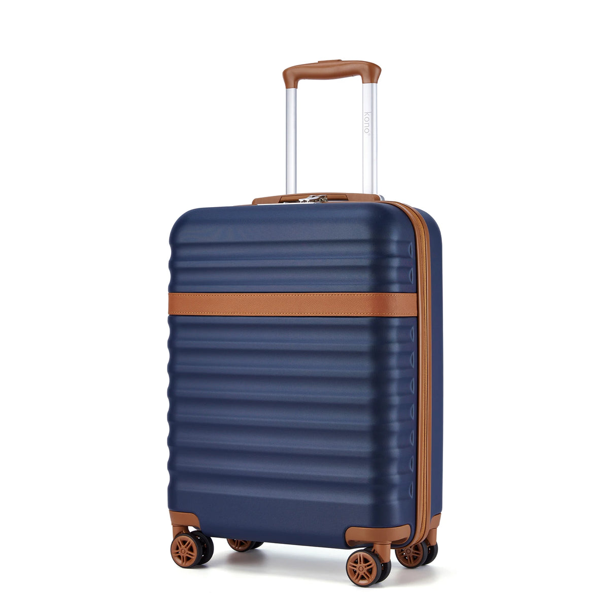 Kofferset 3-teilig Hartschale ABS PC – Dehnbarer Reisekoffer Set mit TSA Schloss & 360 Rollen