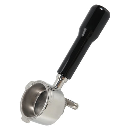 Edelstahl Siebträger 51mm 3 Ohren – Ersatz Siebträger mit Doppelauslauf für DeLonghi Dedica