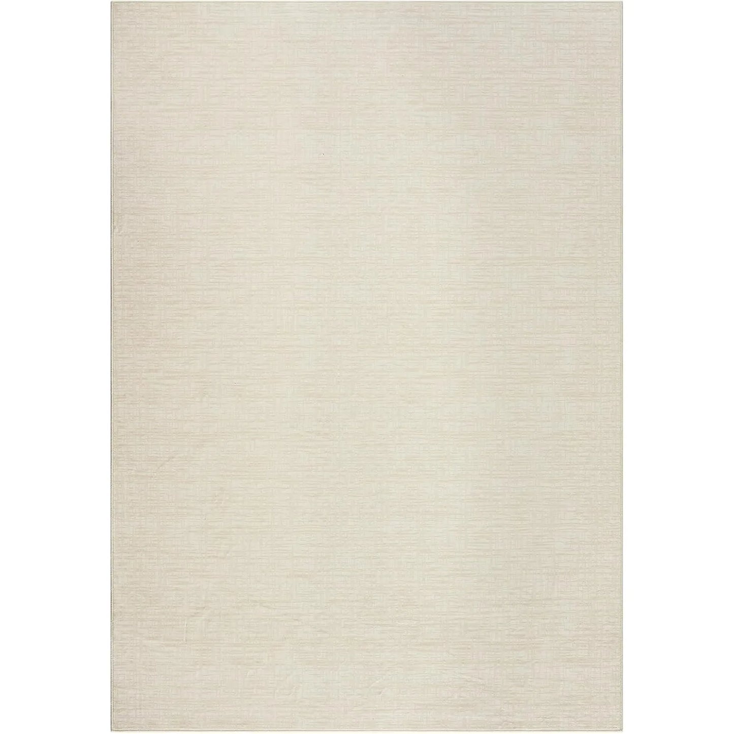 Moderner Kurzflor Teppich 160x220cm Waschbar – Rutschfester Wohnzimmer Teppich Weich