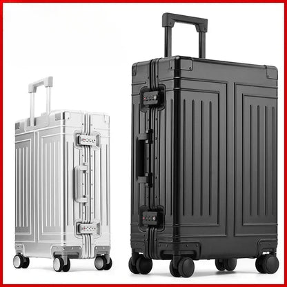 Hartschalen Koffer Silber 20 24 26 29 Zoll – Leichter Reisekoffer mit Zahlenschloss & 360 Rollen