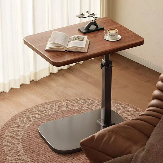 Beistelltisch Höhenverstellbar Holz 360° – Flexibler Pflegetisch Laptoptisch Couch