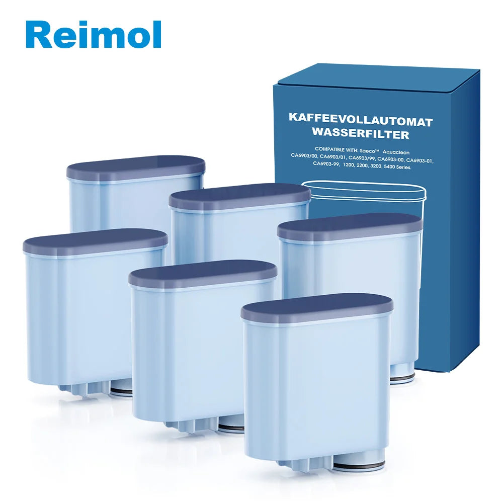 Wasserfilter Kartuschen 6er Pack – Passend für Saeco & Philips Kaffeevollautomaten