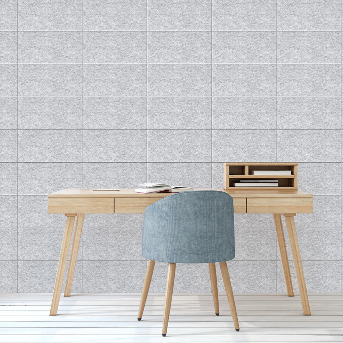 Akustikpaneele 16er Set 60x30cm Selbstklebend – Schalldämmung Wand aus Polyurethan