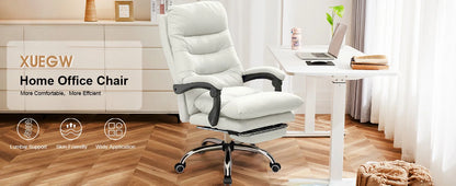 Buerostuhl Ergonomisch Schwarz – Netz Drehstuhl mit Fussstütze & Verstellbarer Lendenstuetze fuer Schreibtisch & Homeoffice