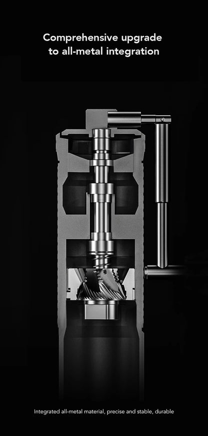 TIMEMORE S3 Manuelle Kaffeemühle – Premium Edelstahl Handmühle mit Präzisions-Mahlwerk