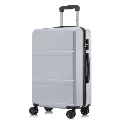 Hartschalen Koffer Schwarz 16 20 24 28 Zoll – Leichtes Reisekoffer Set mit TSA Schloss & 360 Rollen