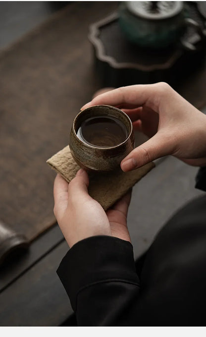 Handgemalte Keramik Teeschale – Traditionelle Asiatische Matcha Schale für Teezeremonie