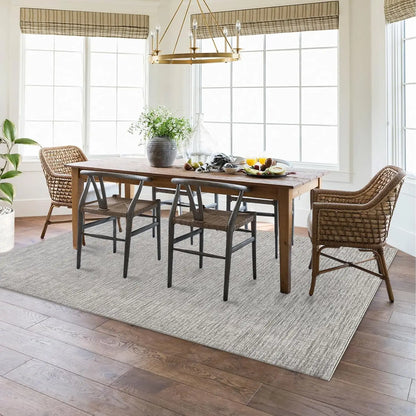 Moderner Kurzflor Teppich 160x220cm Waschbar – Rutschfester Wohnzimmer Teppich Weich